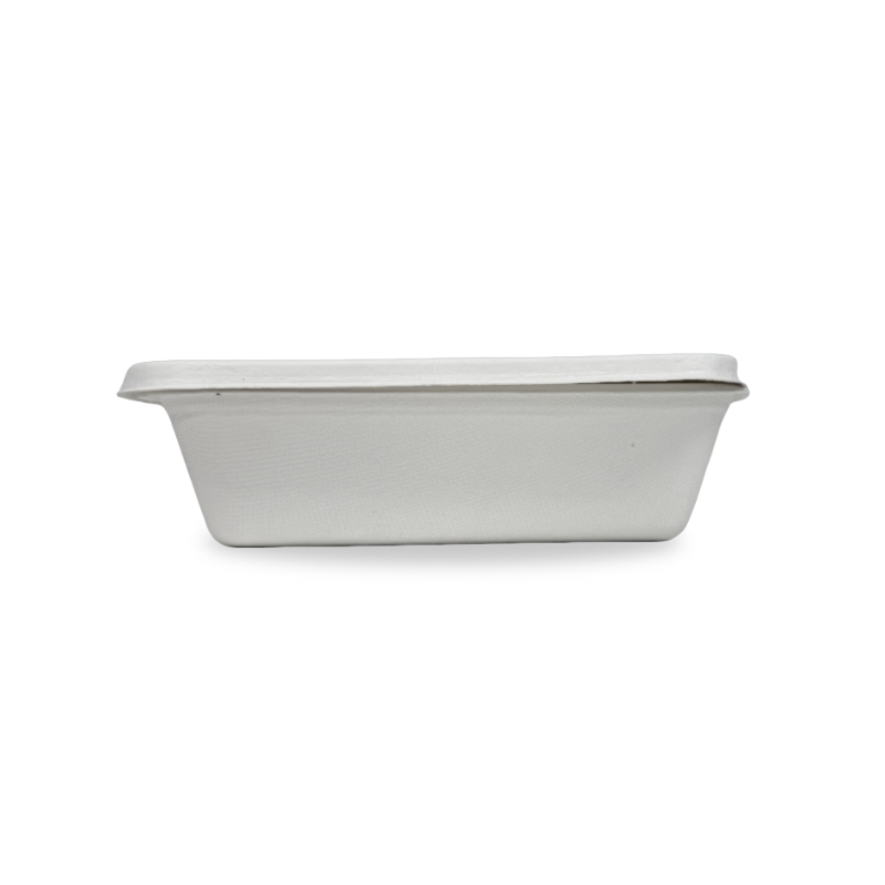 30oz Eco Food Container Lid | Compostable Square - YUTO