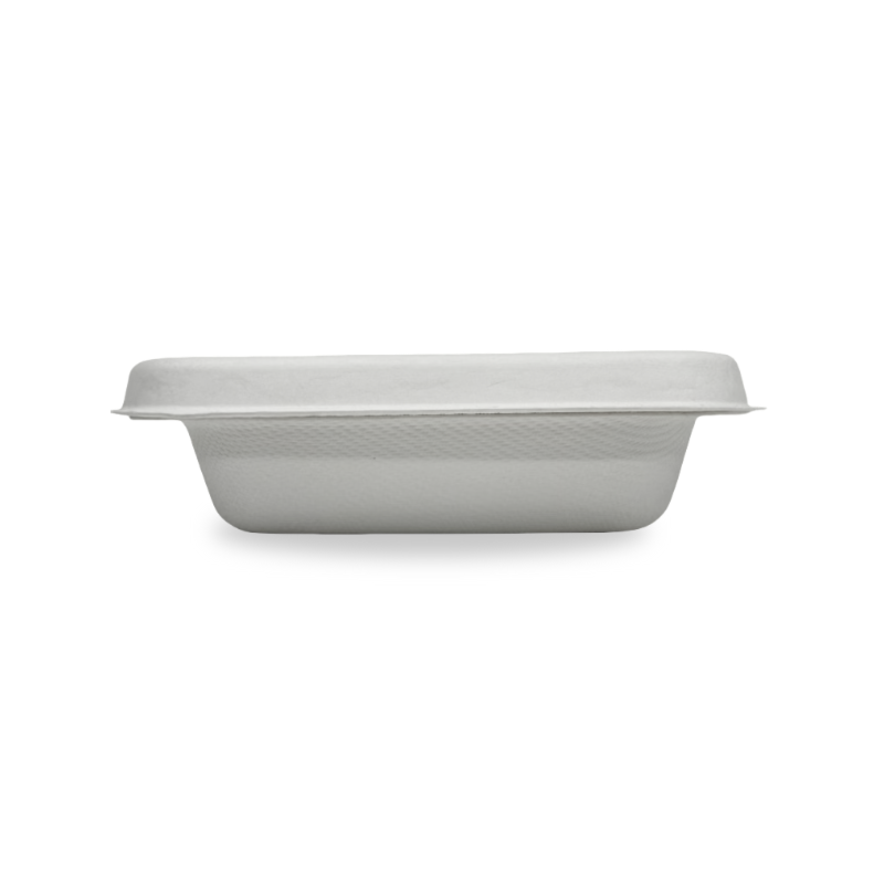 500ml Compostable Rectangular Tray | 18oz Eco Food Container - YUTO