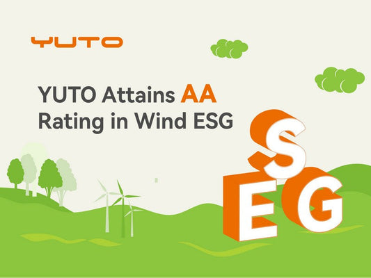 YUTO Attains AA Rating in Wind ESG, Demonstrating Leadership in Sustainable Practices